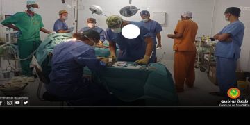 بعثة طبية إسبانية تباشر عمليات واستشارات بمركز بلدية نواذيبو
