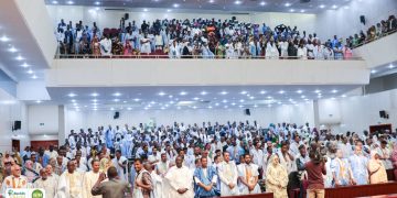 شباب حزب الإنصاف يطالبون في مهرجان جماهيري رئيس الجمهورية بالترشح لمأمورية ثانية