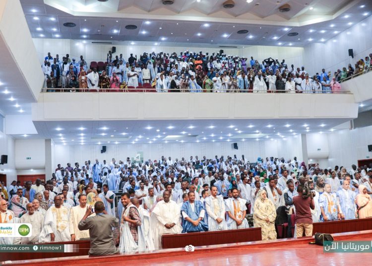 شباب حزب الإنصاف يطالبون في مهرجان جماهيري رئيس الجمهورية بالترشح لمأمورية ثانية