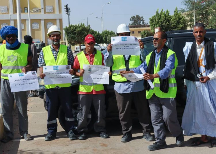 عمال ميناء انواكشوط المستقل يحتفلون بالعيد الدولي للشغيلة