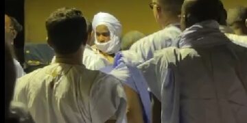 الشيخ حمادي ولد الشيخ سعدبوه ينظم تظاهرة انتخابية حاشدة لدعم غزواني في أكجوجت