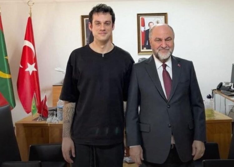 غطب في تركيا ودعوات الإغلاق سفارتها في موريتانيا بسبب استقبال السفير يوتيوب دعا لقتل الشرطة