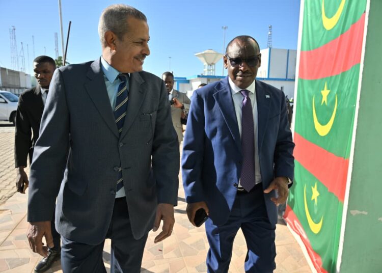 المدير العام لميناء نواكشوط يستقبل وفدًا رفيعًا من اللجنة الاقتصادية لإفريقيا التابعة للأمم المتحدة