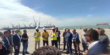 ميناء الصداقة يستقبل وفدًا ألمانيًا لبحث فرص التعاون والاستثمار