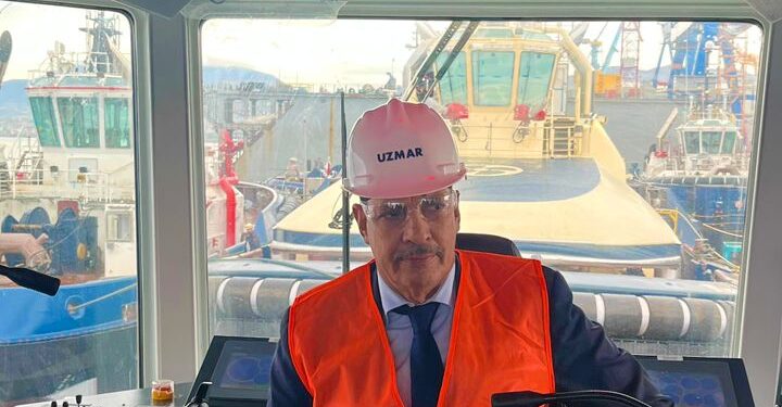 المدير العام لميناء نواكشوط المستقل يزور تركيا بمناسبة الاستلام المؤقت للقاطرة “أوكار”