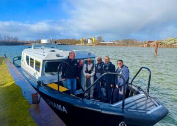 الاستلام المؤقت لزورق الإرشاد البحري الجديد «مقامة» من طرف المدير العام لميناء نواكشوط المستقل